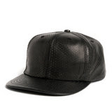 LEATHER MESH BASEBALL CAP