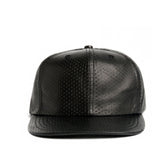 LEATHER MESH BASEBALL CAP